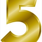 gold-number-5